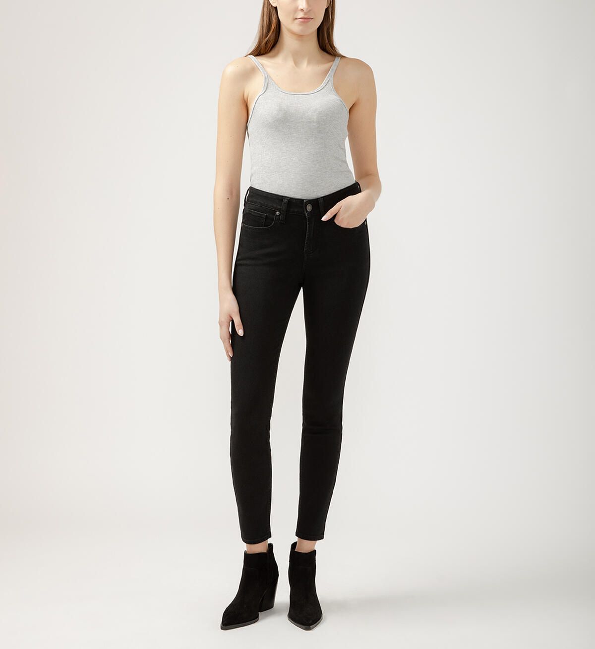 L93136BVS557 Suki curvy fit mid rise skinny 29"leg jean