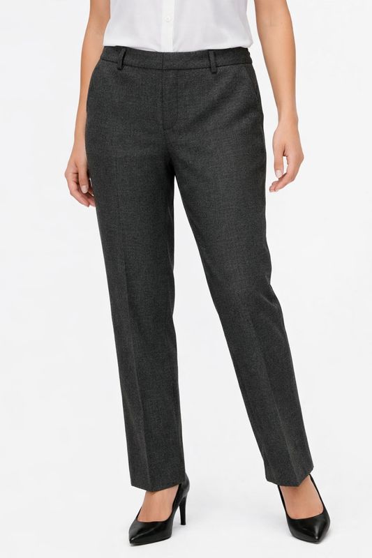 8366053 Pull on straight leg stretch pant w/pockets and belt loops