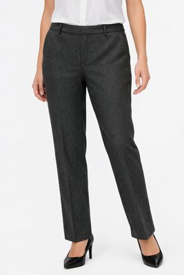 8366053 Pull on straight leg stretch pant w/pockets and belt loops