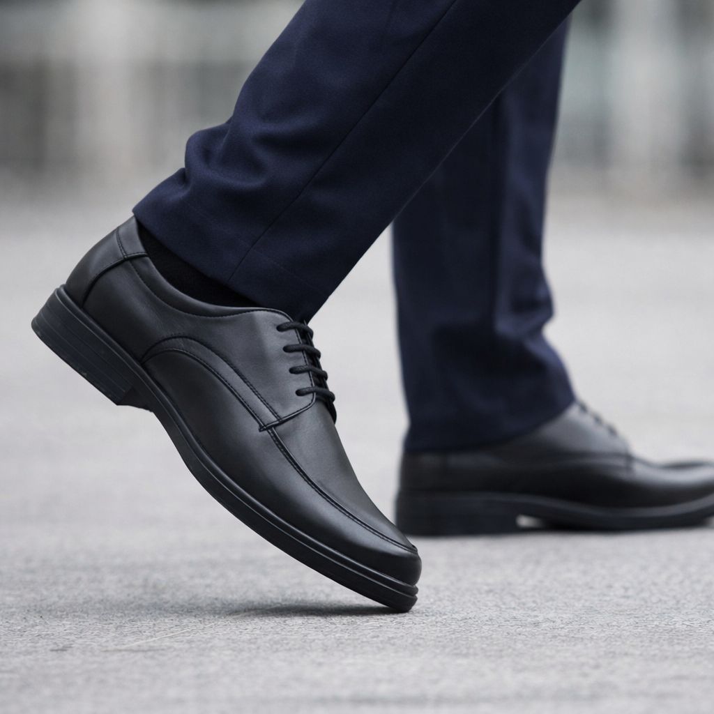 2143806 Men's lace up leather dress shoe