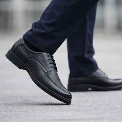 2143806 Men's lace up leather dress shoe