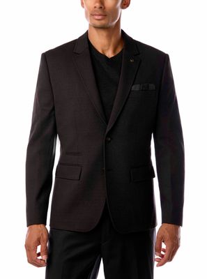 542201 Men's stretch button blazer suit jacket