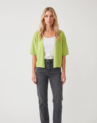 5454 Short sleeve open cardigan