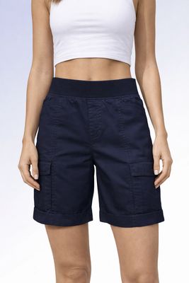8465002 Poplin pull on bermuda short