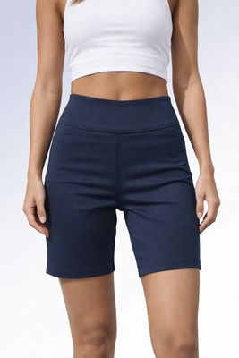 8465011 Pull on bermuda stretch short w/front pockets
