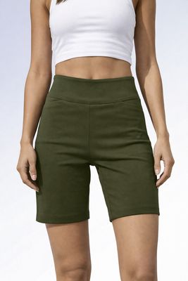 8465011 Pull on bermuda stretch short w/front pockets