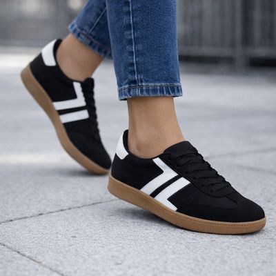 2255218L Ladies casual lace sneaker