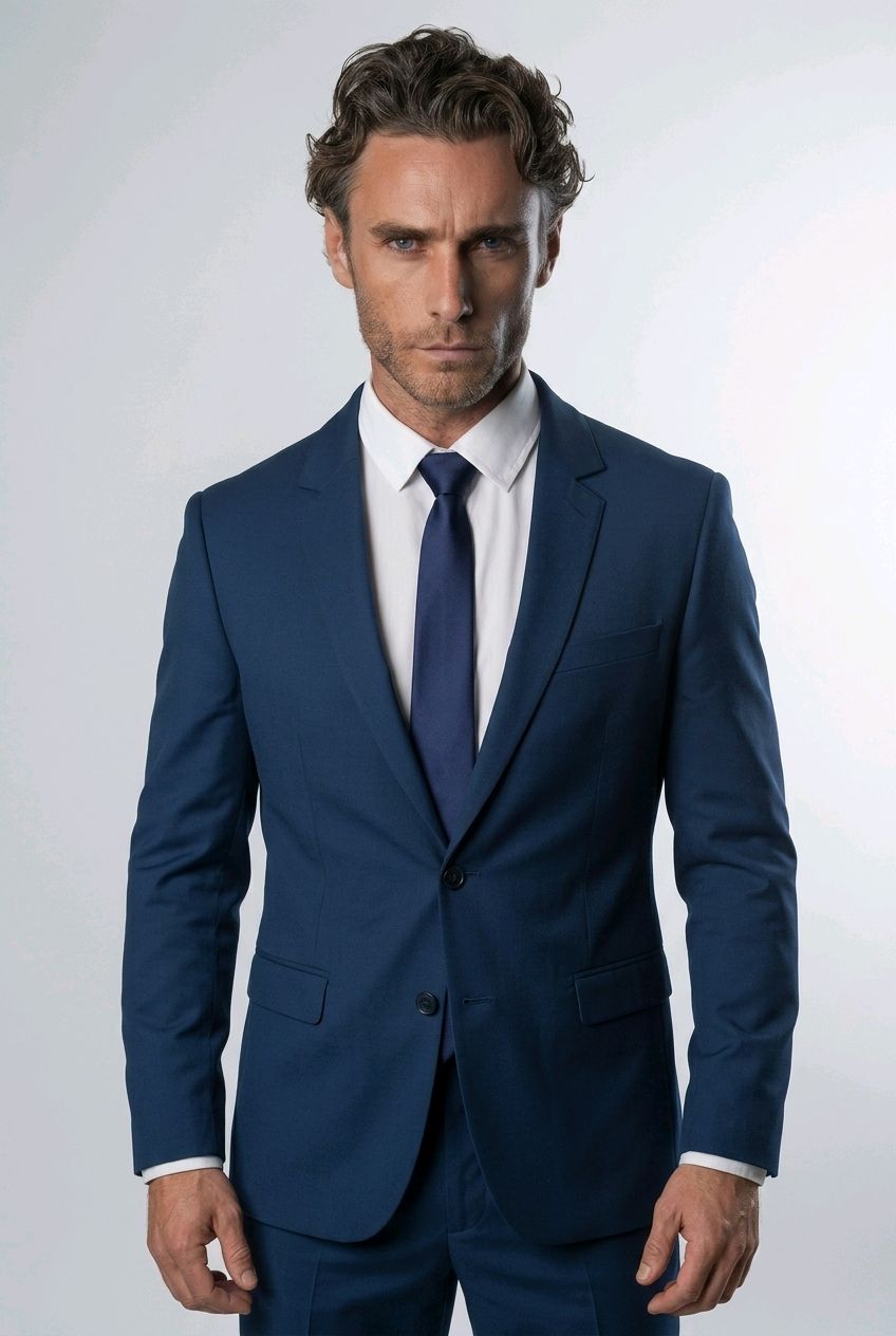 B75101 Men's solid tie