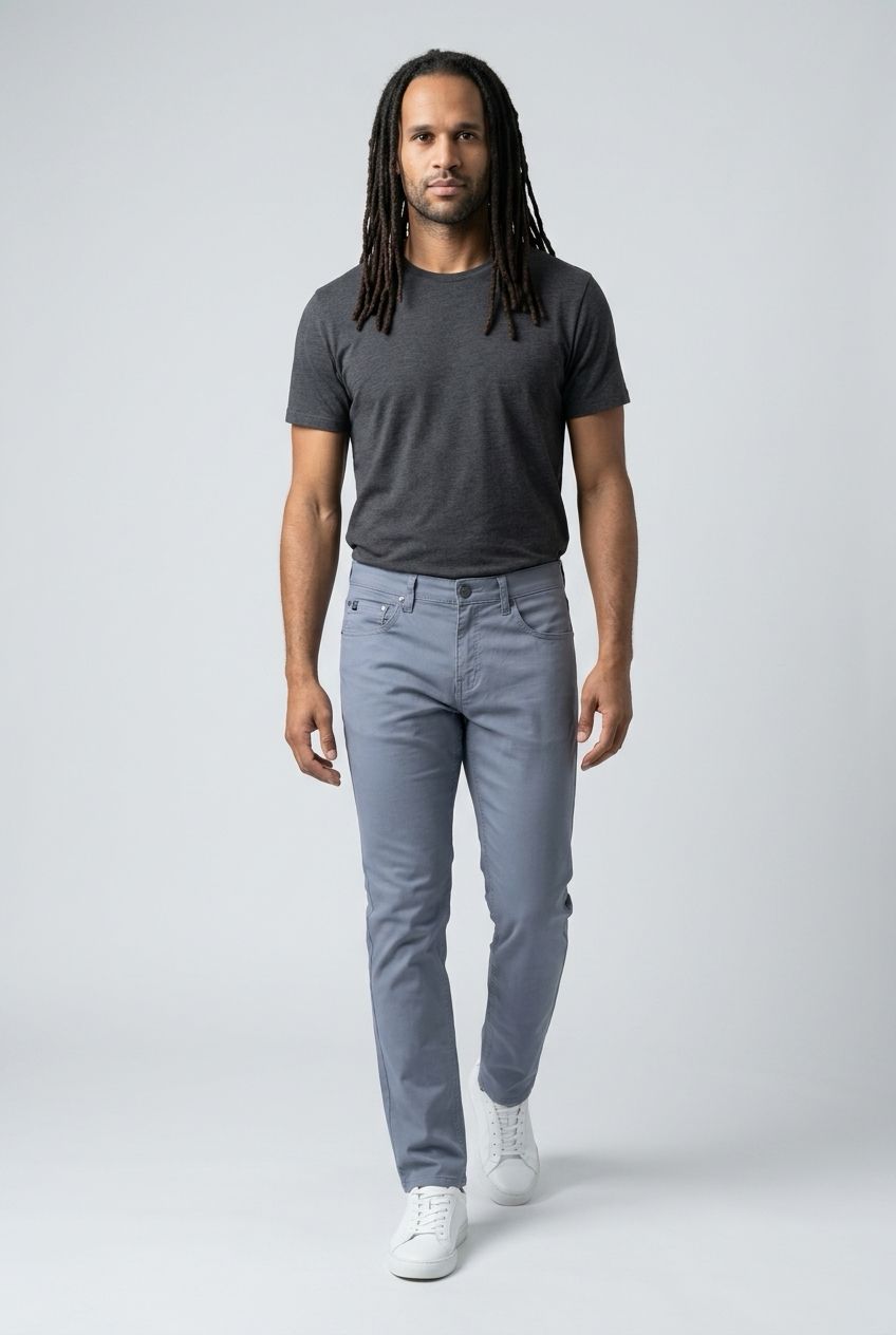 3641-7770-88 slightly tapered, straight leg, low waist