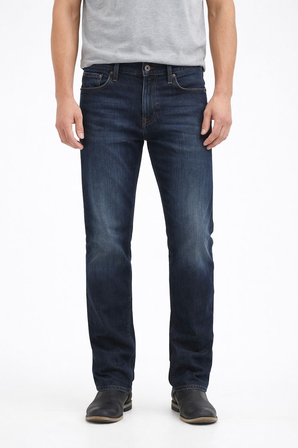 3105-7681-21 Men's slim fit low waist stretch jean w/flex waist