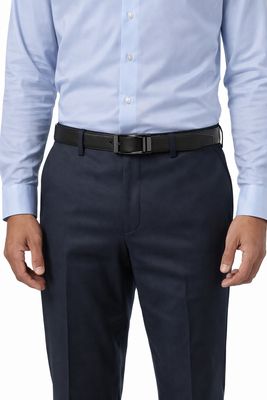 B75652 Men's leather belt
