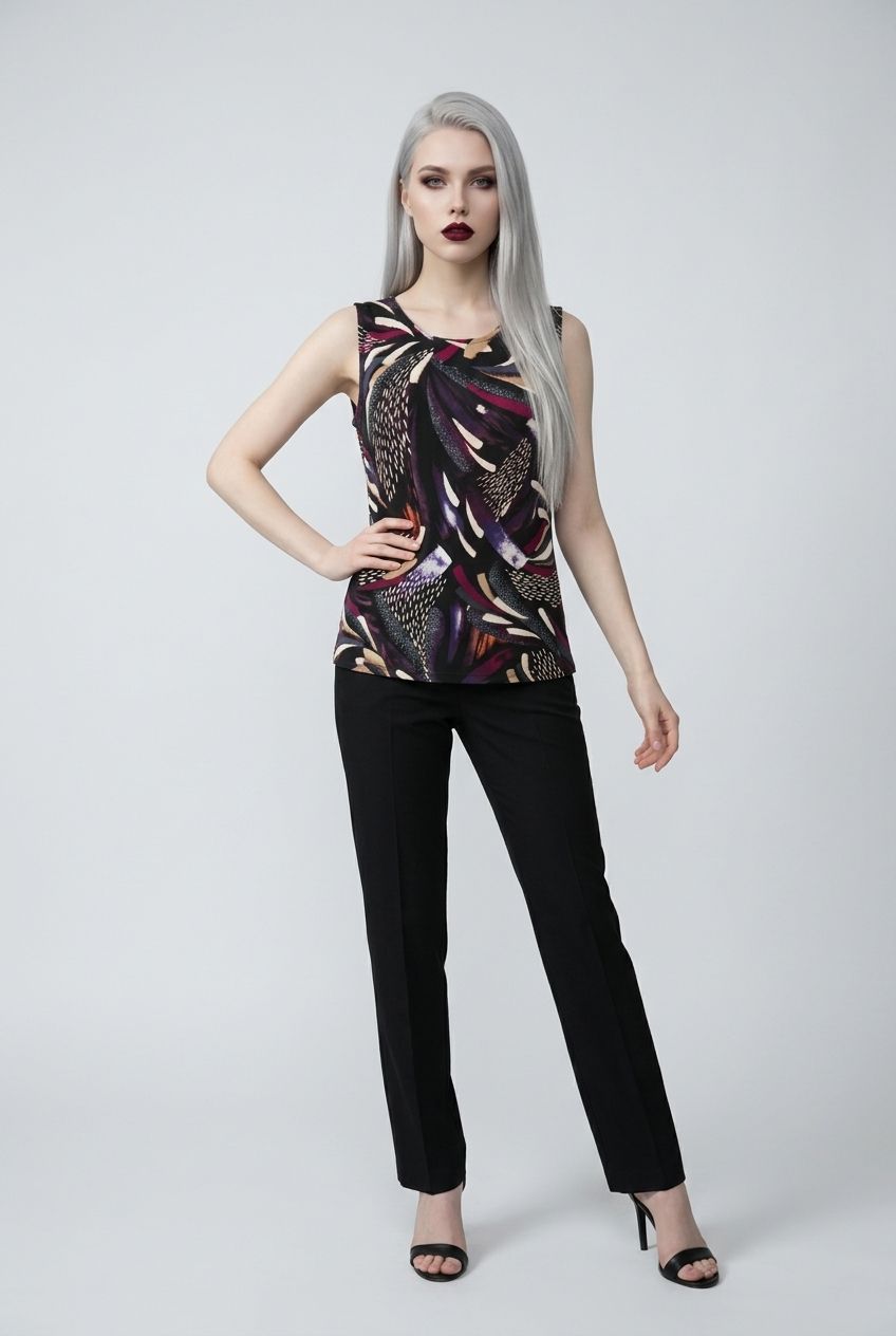 3010 Wide strap print tank