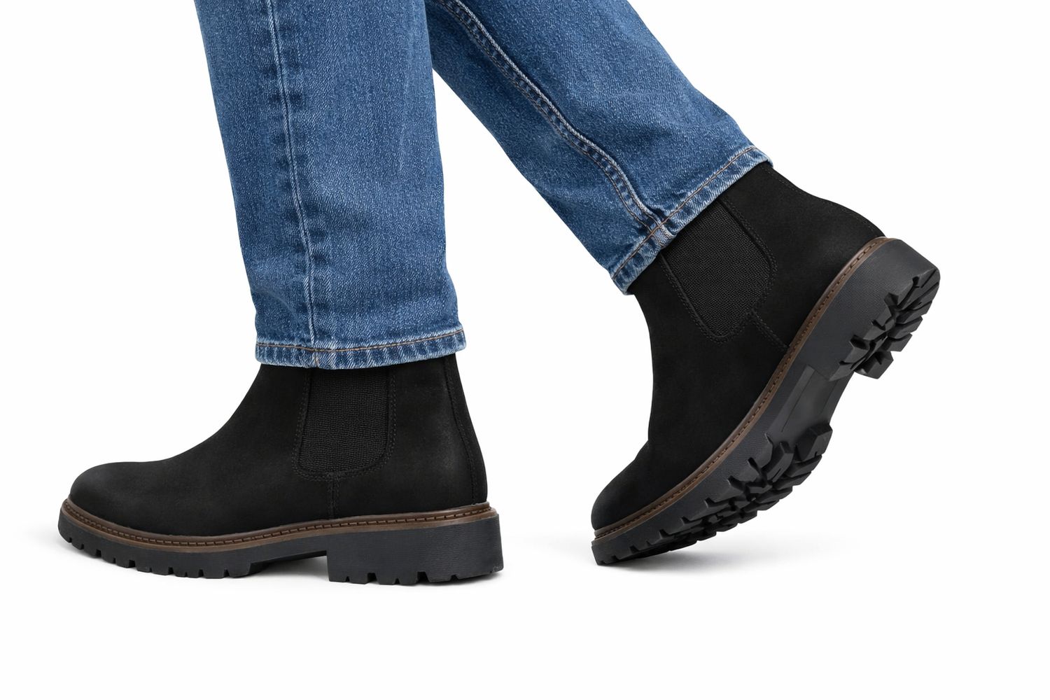 2157337 short boot w/inside zip and stretch gore 