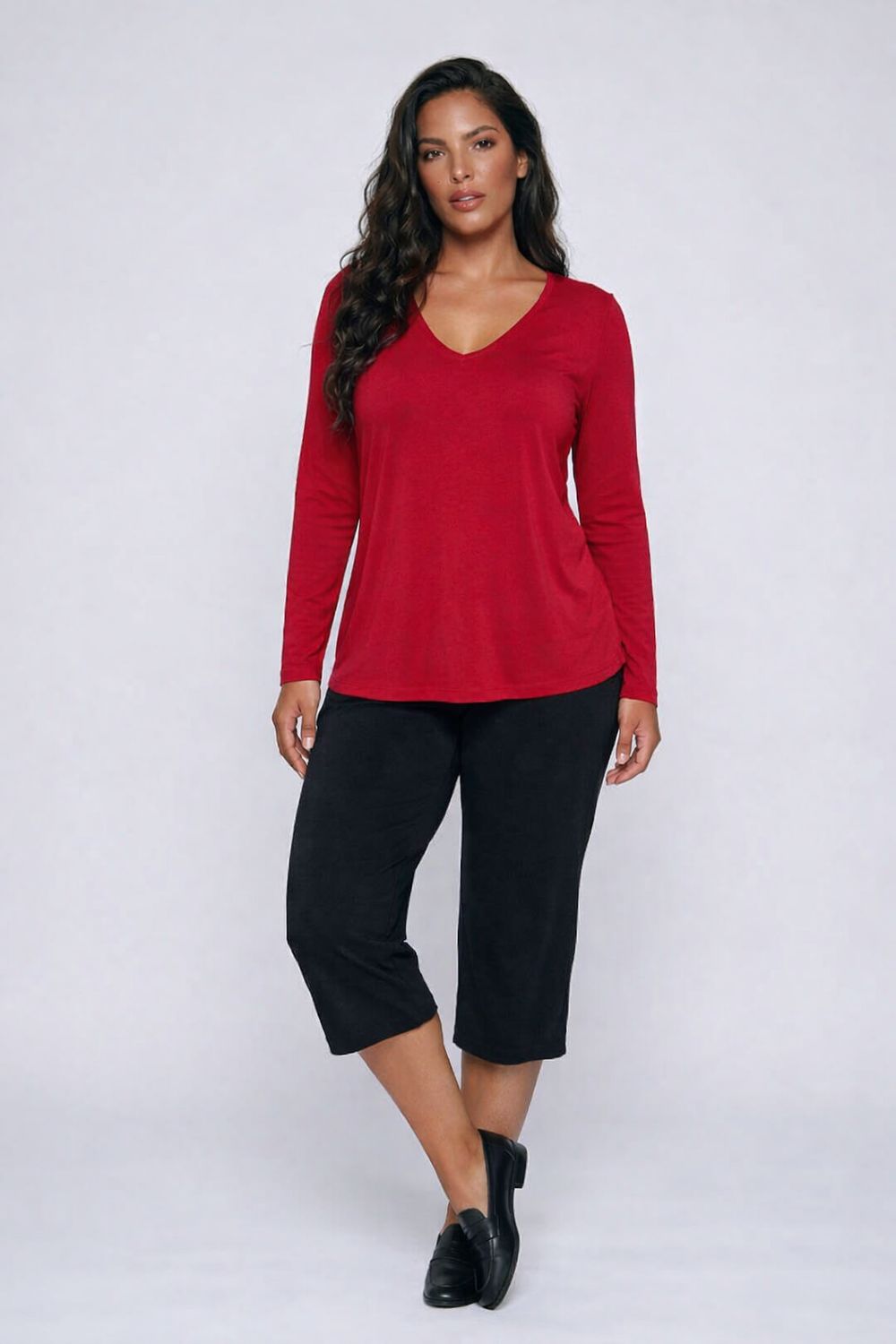 9055P Pull on petite pant w/pockets