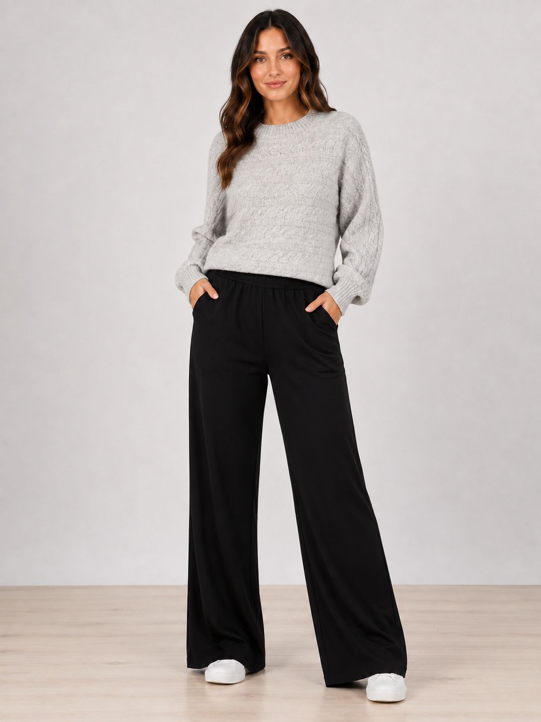 9055P Pull on petite pant w/pockets
