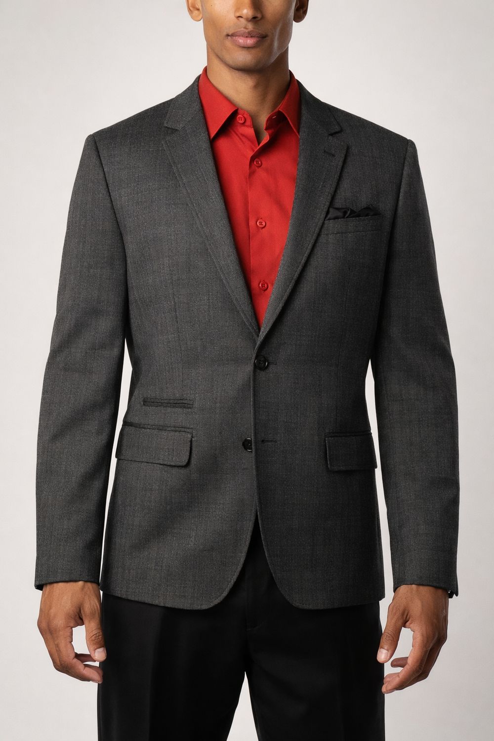 542215 Stretch print blazer jacket