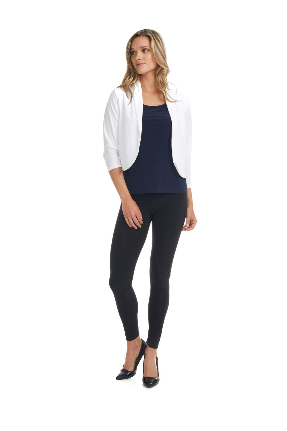 BOL-05 Open 3/4 sleeve bolero cover up