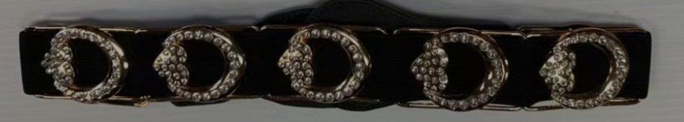 BE-80301 stretch bling belt