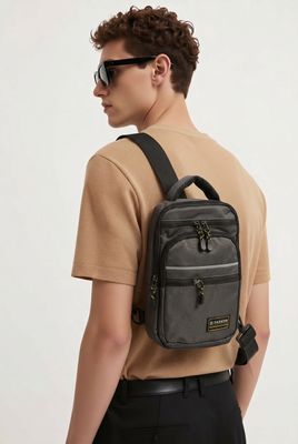 BA-C688-1 unisex backpack/slig bag 12x7