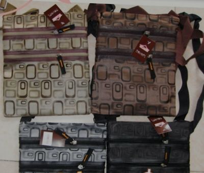 CL-13024 cross body printed signature letter bags