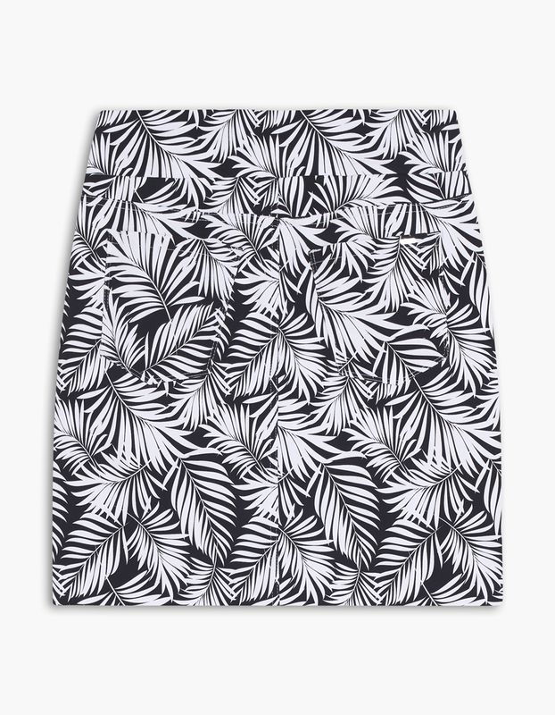 2956799800 Printed stretch skort