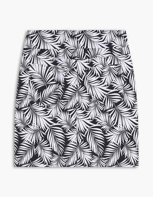 2956799800 Printed stretch skort
