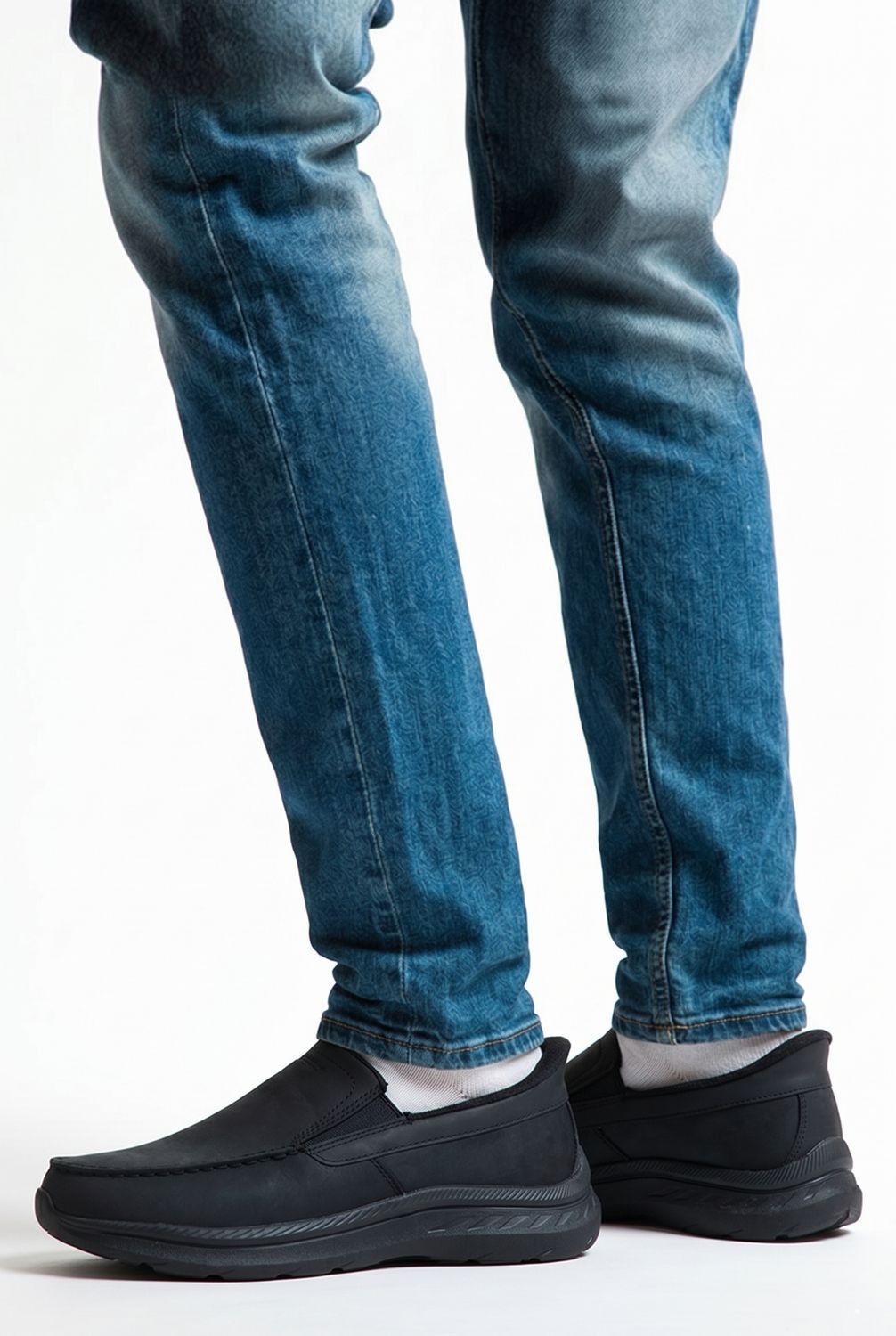 205334/BBK Men's slip in air cooled memory foam shoe