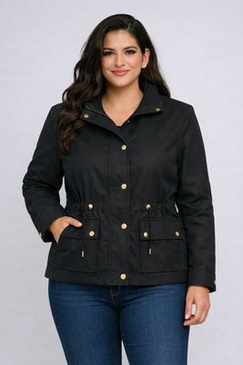 AM602 Lightweight zipper jacket with pockets