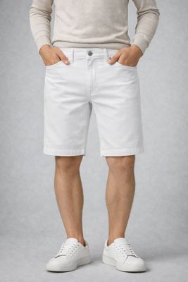 7665600 Flex twill 5 pocket slim fit shorts w/ 10" inseam