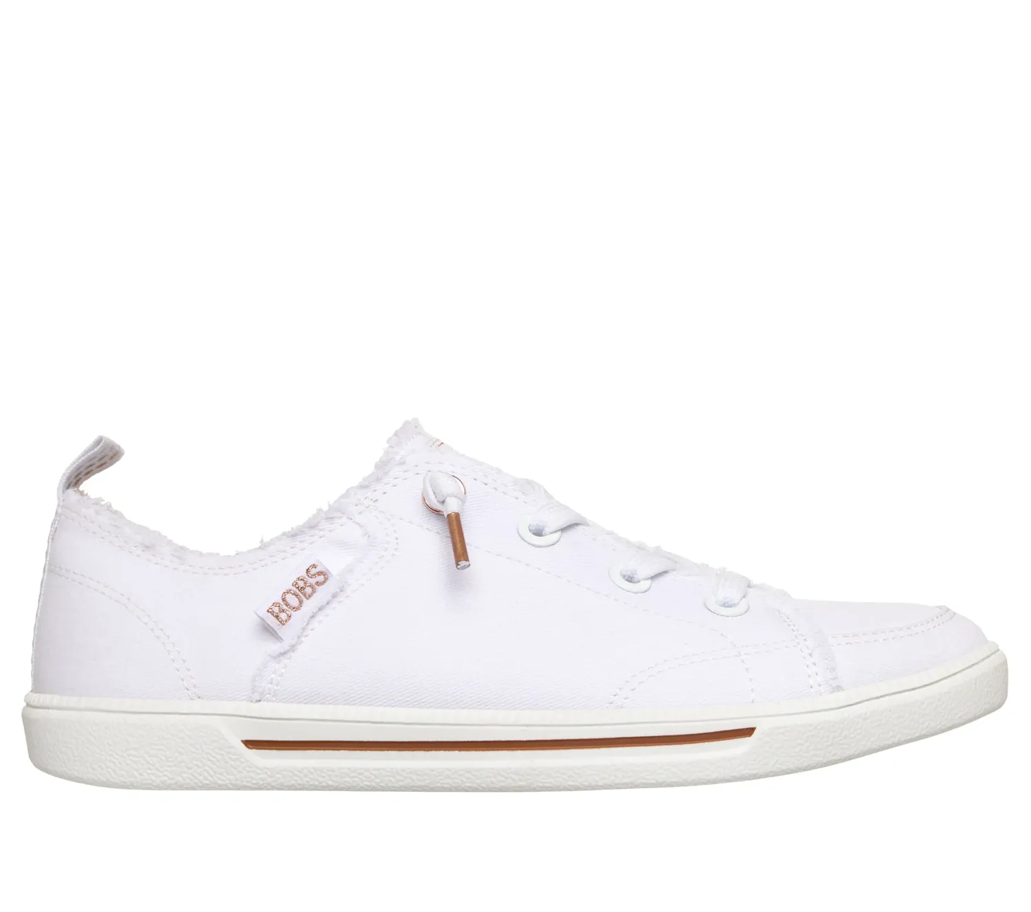 114150/WHT Memory foam vegan sneaker