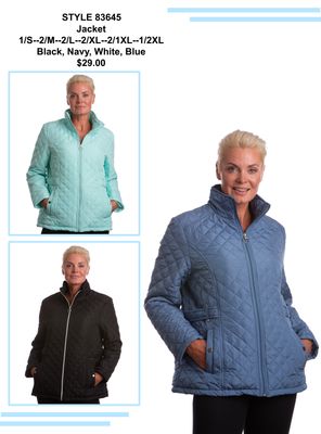 NL-83645 Quilted jacket with pockets