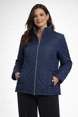 NL-83645 Quilted jacket with pockets NL-83645 Quilted jacket with pockets