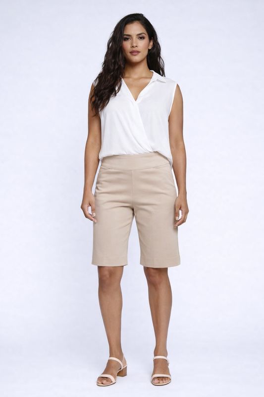 8665011 Pull-on bermuda stretch short