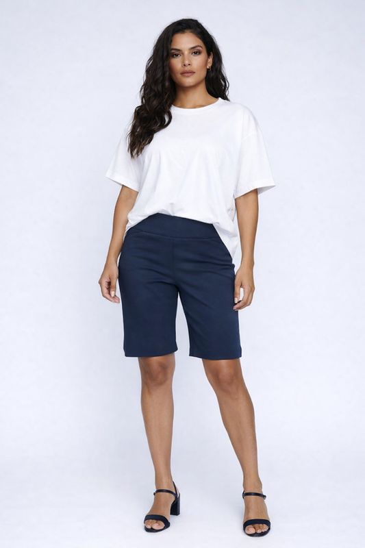 8665011 Pull-on bermuda stretch short
