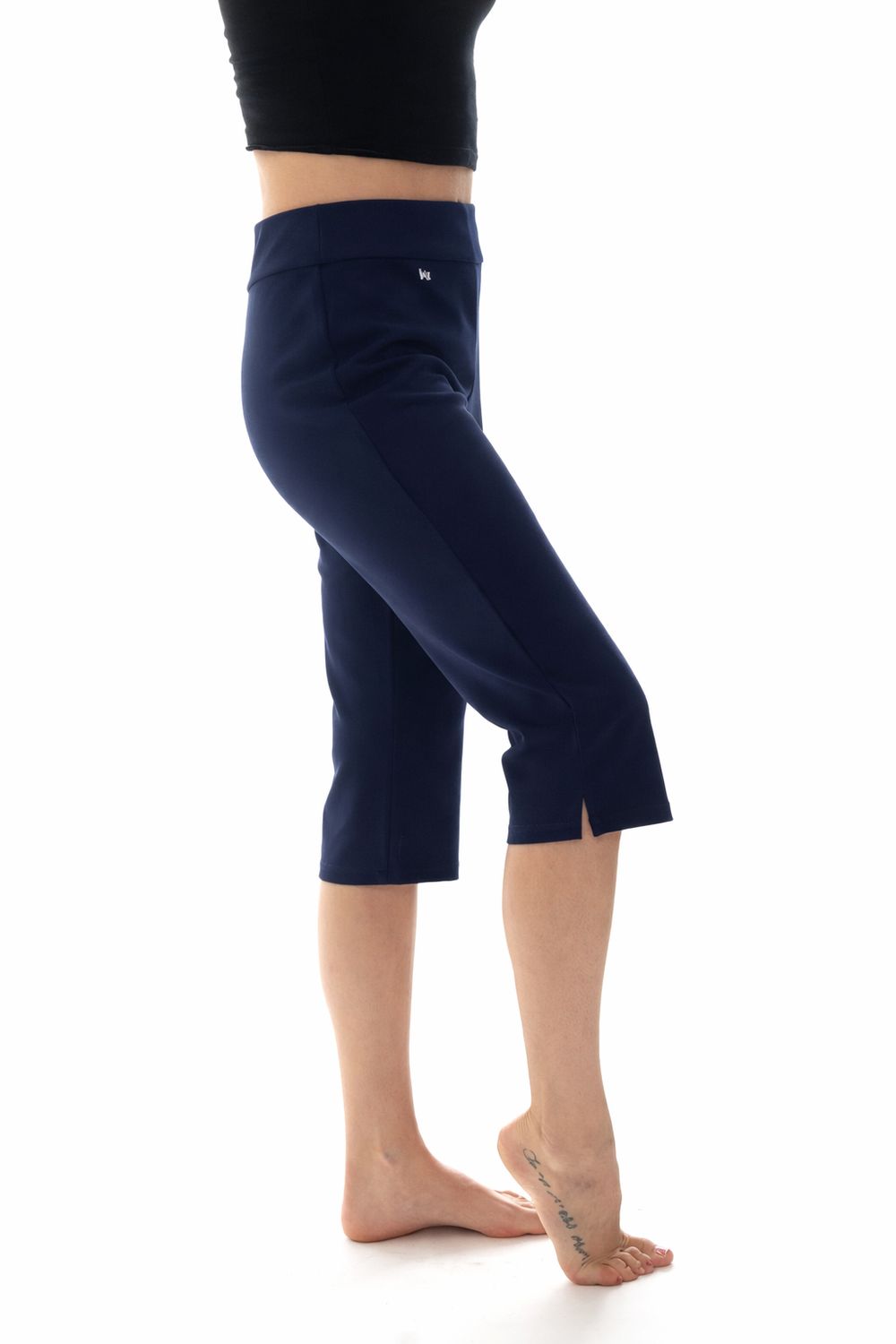 6240 Pull on stretch capri