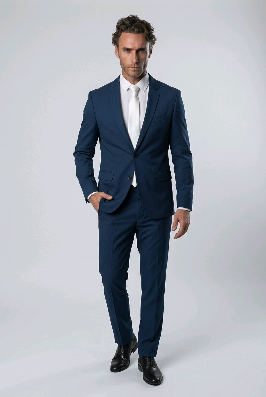 B75101 Men's solid tie