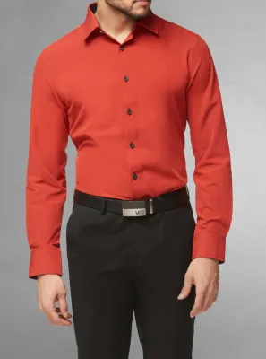 B11101 Men's long sleeve button shirt