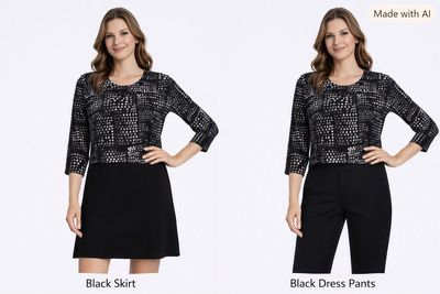 4251 Round neck 3/4 sleeve print top