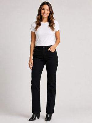 2170-6049-00 mid high waist straight leg jean