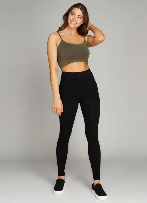CEBPF1009 Ladies bamboo fleece lined legging