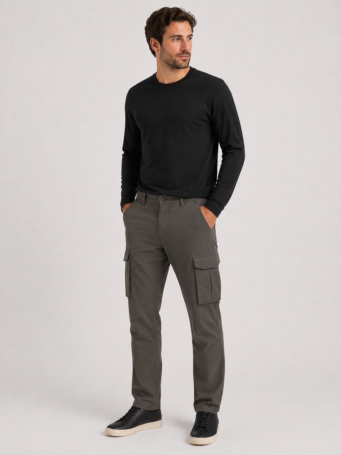 7669520 Men's super flex cargo pant w/ 32 inseam