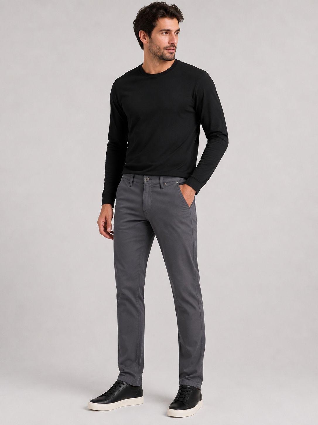 7669500 Men's super flex 5-pocket stretch slim fit pant w/ 32 inch inseam