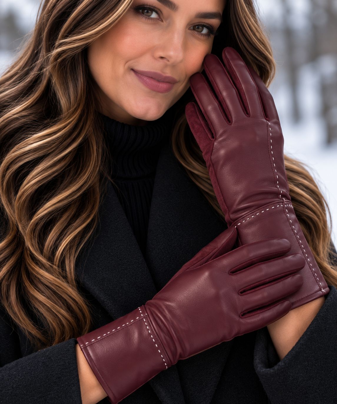 GL050STITCH Stretch glove with stitching