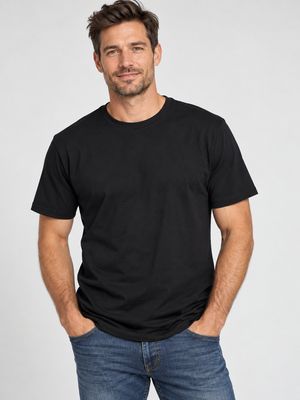 7761000 Basic crew neck jersey 100% cotton t-shirt