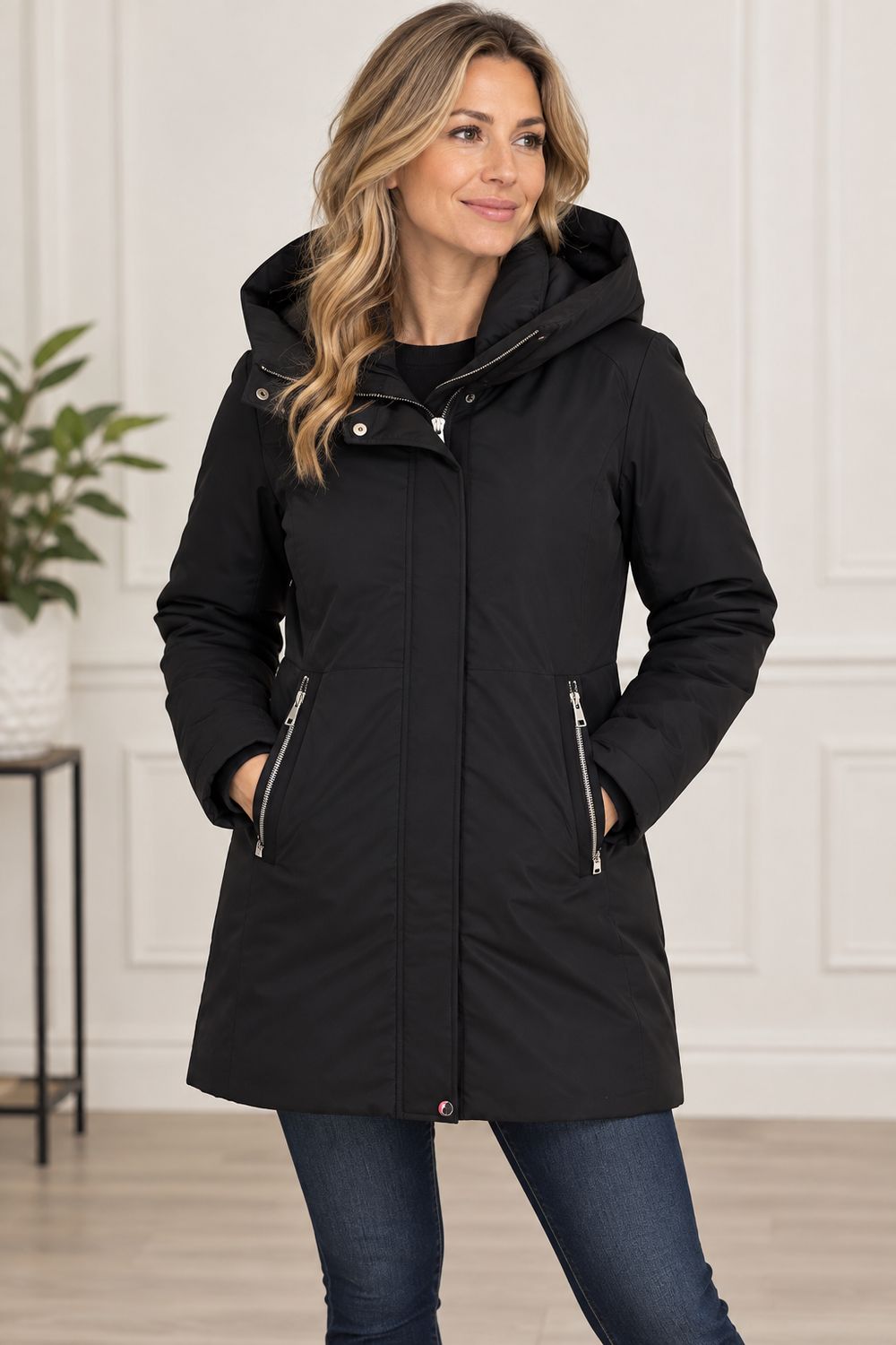 8768714 Techdown-Polyfill Parka jacket