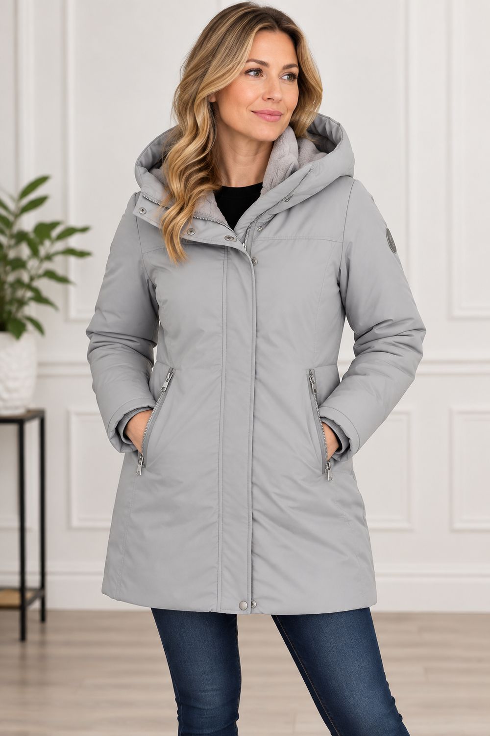 8768714 Techdown-Polyfill Parka jacket