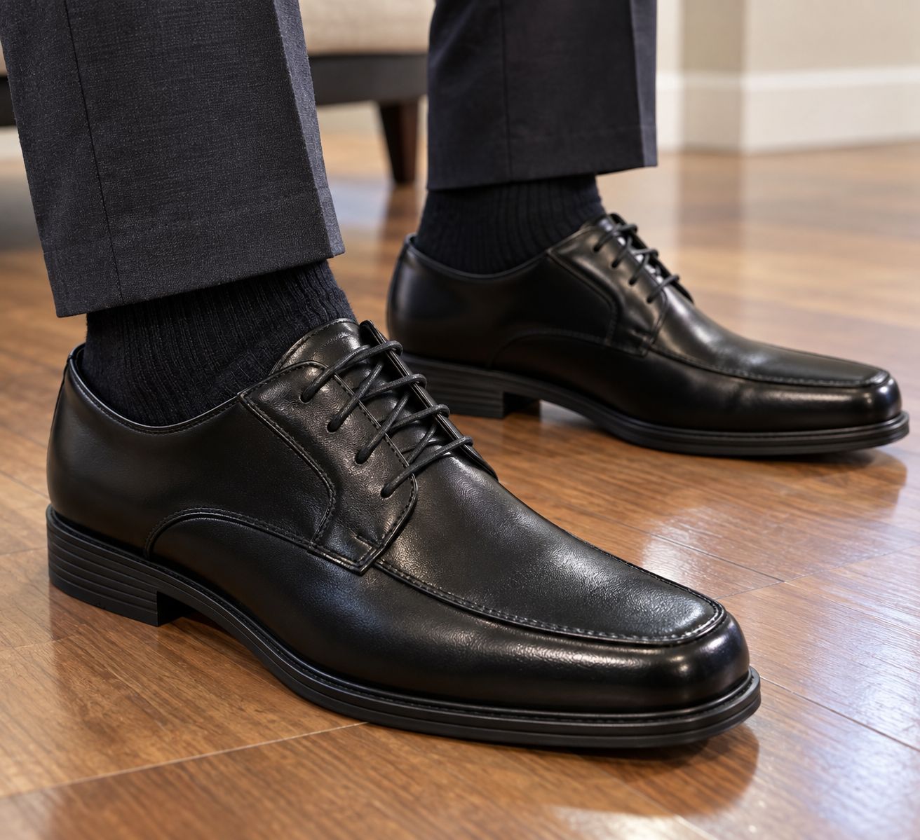 2163812 Men's lace up dress shoe