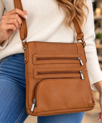 BLW3019 Leather crossbody bag