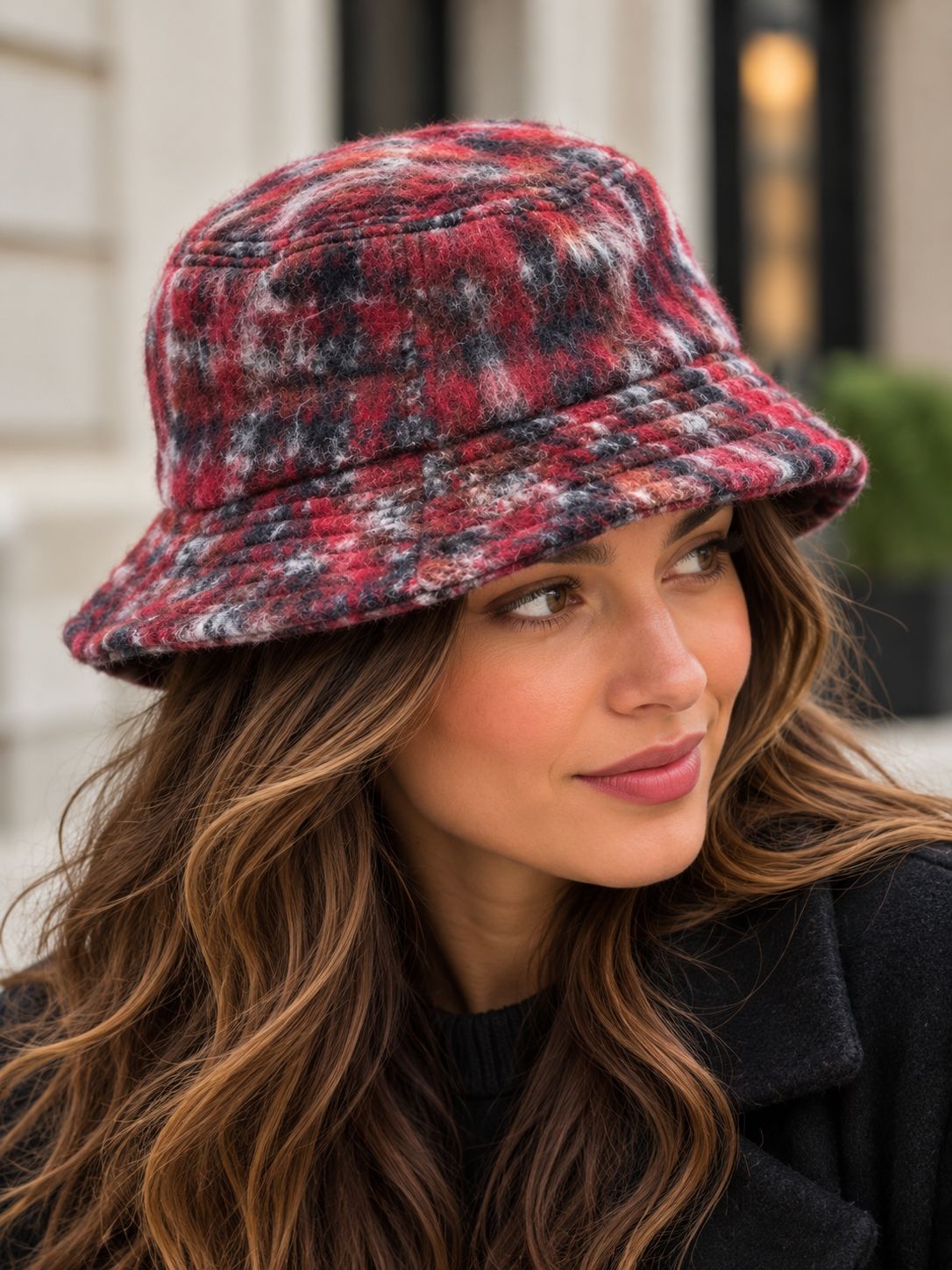 KH25015 Winter bucket hat