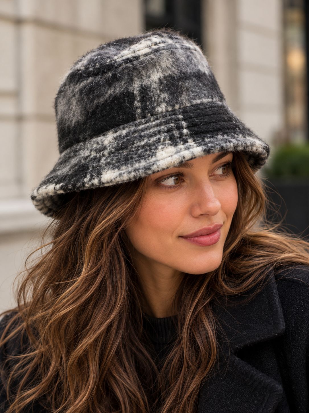 KH25015 Winter bucket hat